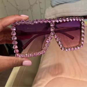 Pink sunglasses